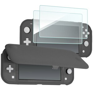ProCase �X�C�b�`���C�g �t���b�v�P�[�X �K���X2���t�� �X���� �N���A�\�t�gTPU �J�o�[ �ϏՌ� �ی�J�o�[ �Ή��@��F �X�C�b�`���C�g 2019 ?�O���[