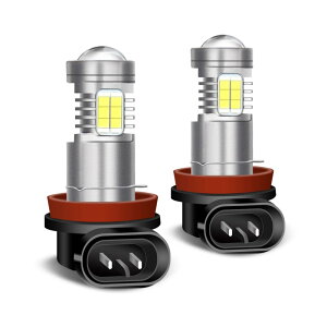 Briteye LED tHOv H8 H9 H11 H16 LED tHO 4LEDou֌p 6500K zCg ̃vƓ̃Nv ̌^360° (2)