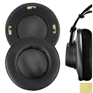 Geekria �C���[�p�b�h QuickFit �݊��� �p�b�h �A�[�J�[�Q�[ AKG, K701, K702, Q701, Q702, K601, K612, K712, K400, K500 �w�b�h�z���ɑΉ� �p�b�h �C���[/�C���[�J�b�v �v���e�C�����U�[ (�u���b�N)