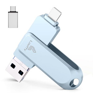 yAvsvz4in1 i PhoneΉ USB 128GB iPadΉ usb[ USB3.0  f[^ obNAbv iOS/USB/Type-C/Micro USB Ot ʐ^ۑ Phone/iPad/PC/Android/MacΉ ] O[ Phone 15 Pro /14 /13 