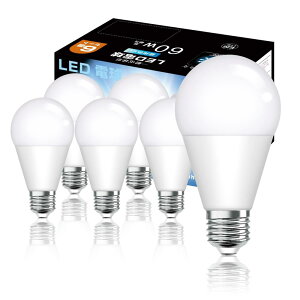 LEDd E26 6.9W 60W` F 6500K 850lm Ra93 Lz Px F ȃGl `Ή fMގ{HΉ s 6
