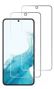 �y2���Z�b�g�zGalaxy S22 �K���X�t�B���� �w��F�ؑΉ� Galaxy S22 /SC-51C/SCG13 �����K���X�t�B���� �M�����N�V�[ S22 5G �t�B���� ���{�f�ސ� �t���ی�t�B���� ��ʕی� �K���X�J�o�[ �ɔ�0.33mm ����