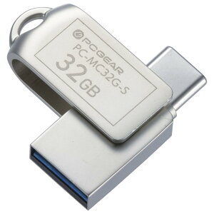 I[ d@ PCGEAR_USB[ 32GB TypeCTypeAΉ PC-MC32G-S 01-0063 OHM