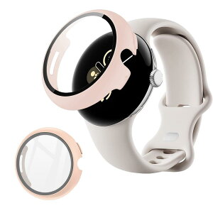 For Google Pixel Watch 3pKX 41mm tČ^P[XyYEZHUzSʕیP[X PCt[+KXtB̌^ EȒP ^ y ϏՌ h~ (sN)
