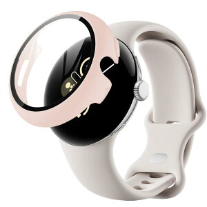 For Google Pixel Watch 3pKX 45mm tČ^P[XyYEZHUzSʕیP[X PCt[+KXtB̌^ EȒP ^ y ϏՌ h~ (sN)