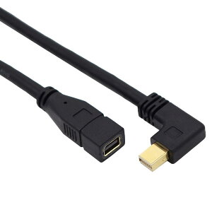 ViViSunMini DPP[u Mini Displayport to Mini Displayport P[u IXtoX bL E㉺90°L^ 4K×2KΉ (EL)