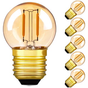 1W LED d E26 G40 ~j{[` d tB g gF S75lm 10W` 2200K dF Ή Lz p360° g GW\d k͋C 6