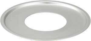 北陸アルミ 中華セイロ受け台 30cm (対応中華セイロのサイズ 外径18~27cm) 軽量 アルミ 日本製 お使いのフライパンや鍋で中華セイロ 蒸しプレート セイロ台 フライパンに乗せる蒸し器 受け皿