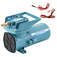 Poafamx 12Vエアーポンプ 35W 吐出量68L/min 酸素ポンプ 水槽曝気 吐出口6つ 逆流防止弁付 お釣り用具 漁…