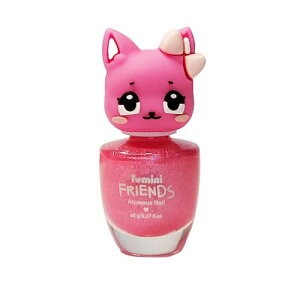 TOMINI FRIENDS WATER BASED NAILPOLISH (twinkle pink-cat)