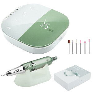 Madenia ネイルマシン ネイルマシーン ネイルマシーン 電動ネイルマシン 電動ネイルマシン プロ 電動ネイルケア タッチパネル搭載 液晶画面 35000RPM高速回転 スピード調節可能 多種ビット付 サ