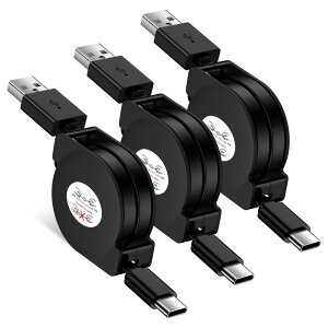 Viviber USB Type-C 莮[dP[uy3{Zbg/1Mz^Cv c X}zusbP[u [dR[hUSB 2.0 P[u i Phone16/15 Sony XperiaALGAGalaxyAiPadAiQOSANexus 5X/ 6P AhCh@Ή ub