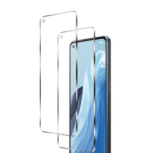 【2枚セット】oppo reno9 a/oppo reno7 a ガラスフィルム / オッポリノ7a フィルム 指紋認証 対応 硬度9h 飛散防止 oppo reno 7a ガラスフィルム 指紋防止 高透過率 貼り付け簡単 気泡ゼロ oppo reno7 a ガラ