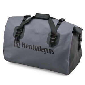 Henly Begins デイトナ バイク用 シートバッグ 防水 DH-767 グレー