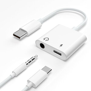 ^Cvc Czϊ Type-C to 3.5mmϊCzWbN [d/y 2in1 _炩GRTPE }[d yĐ/ʘbΉ Android/Pad/PadPro/ phone15/15pro/windows/Type CȂǋ@ɑΉ