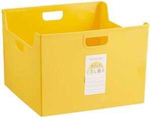 ナカバヤシ ファイルボックス 書類収納ボックス A4ダブル イエ ロー フボ-TCW5KY