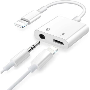y2022 MFiFؕi ʘb\+y߁zi Phone Cz ϊ CgjO 3.5mm Cz ϊA_v^ + }[dҐڑP[u i Phone [d Cz  i Phone13/12/11(iOS11`15Ή)