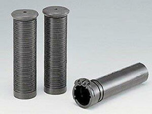 キジマ(Kijima) バイクパーツ グリップ スリムチョッパー φ33×116mm 非貫通タイプ ハーレー ブラック HD-04713