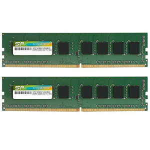 VRp[ SP Silicon PowerfXNPCp DDR4-2400(PC4-19200) 16GB×2 288Pin 1.2V CL17 SP032GBLFU240B22