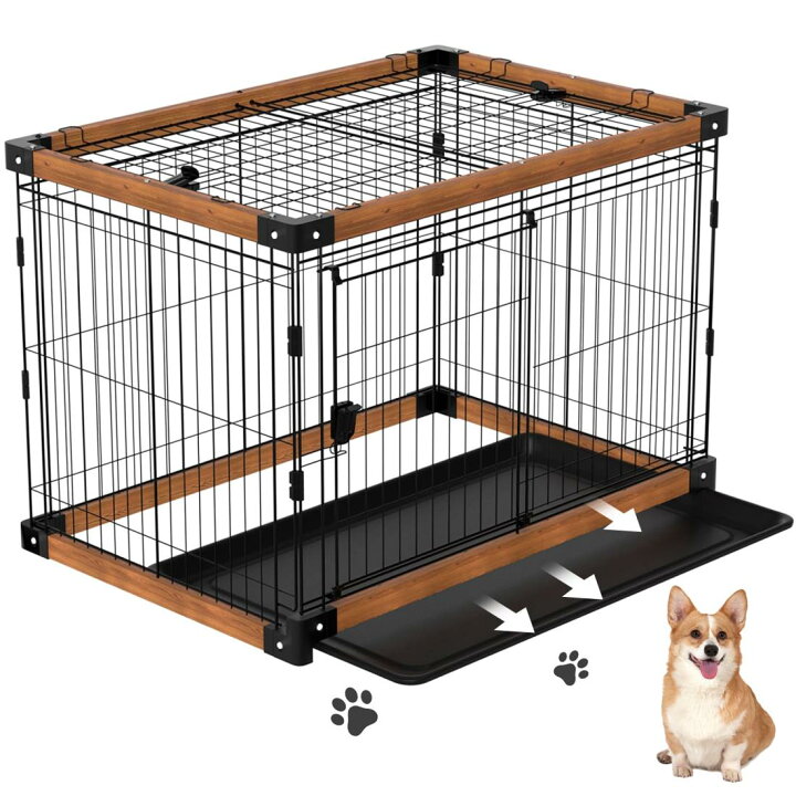 楽天市場】TSAYAWA 犬ケージ 犬サークル 中小型犬用 ペットサークル 