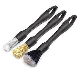 『監修推薦3本セット』 洗車ブラシ ディテールブラシ ホイールブラシ 洗車 筆 洗車ブラシボディ用 ホイール用 車内掃除用 隙間掃除 傷つかない 洗車グッズ カー用品 柔らかい