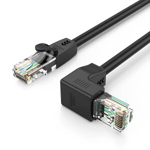 CAT6 LAN�P�[�u��, CableCreation CAT6�C�[�T�l�b�g�p�b�`�P�[�u�� 50U �h�����b�L �������p�x�t��LAN�P�[�u�� �u���b�N 1m