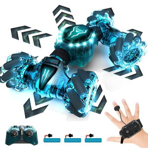 Tecnock WRJ[ WFX`[WR q X^gJ[ ʑs 360°] 4WD It[h LEDCg l֋쓮 USB[d RJ[ RCJ[   a v[g l