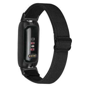 pxg For Fitbit Inspire 3p݌v ւxg iCe LkSoh Xgb`oh ȒPɎt (ubN)