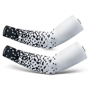 ROCKBROS(ロックブロス)アームカバー 冷感 uvカット アームス リーブ メンズ レディース 腕カバー 夏用 日焼け止め 吸汗速乾 高?密着 通気 軽量 野球 バレーボール ゴルフ スポーツ ゲーミング