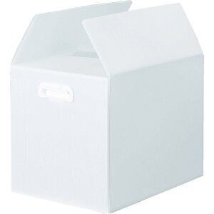 トラスコ中山(TRUSCO) ダンボールプラスチックケース 取っ手穴なし 半透明 A3サイズ 5枚セット TDP-A3D-5TM