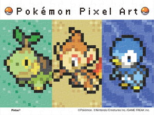 �G���X�J�C(ENSKY) �|�P�b�g�����X�^�[ Pokemon Pixel Art(�V���I�E) 7.6×10.2cm �܂߃p�Y�� 150�s�[�X �W�O�\�[�p�Y�� MA-80