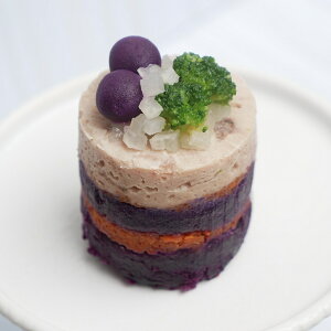 マグロと紫芋のテリーヌ犬 ごはん 手作りごはん 犬用ごはん 猫用ごはん 犬用ケーキ 猫用ケーキ 無添加