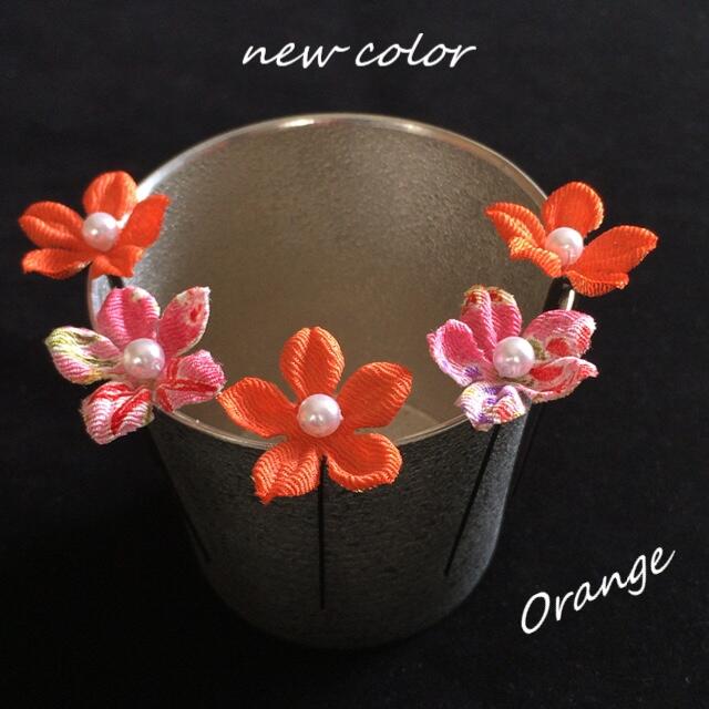 楽天市場 成人式 髪飾り 赤 白 紫 青 水色 花 振袖 派手 水仙 オレンジ ちりめん パール 5本セット つまみ細工 祭 人気 手作り ハンドメイド 安い 激安 レトロ モダン ヘアアクセサリー ショートヘア 送料込み 工房 花紡 Hanatsumugi