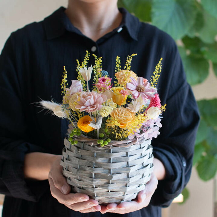 楽天市場】＼新発売／プリザーブドフラワーの花うるるアレンジ 