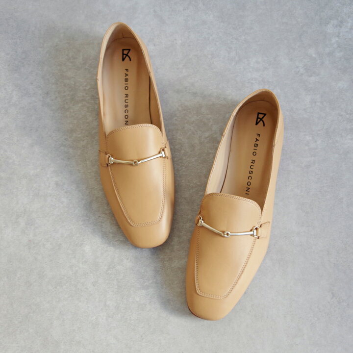 楽天市場】FABIO RUSCONI ファビオルスコーニ 2way ビットローファー  