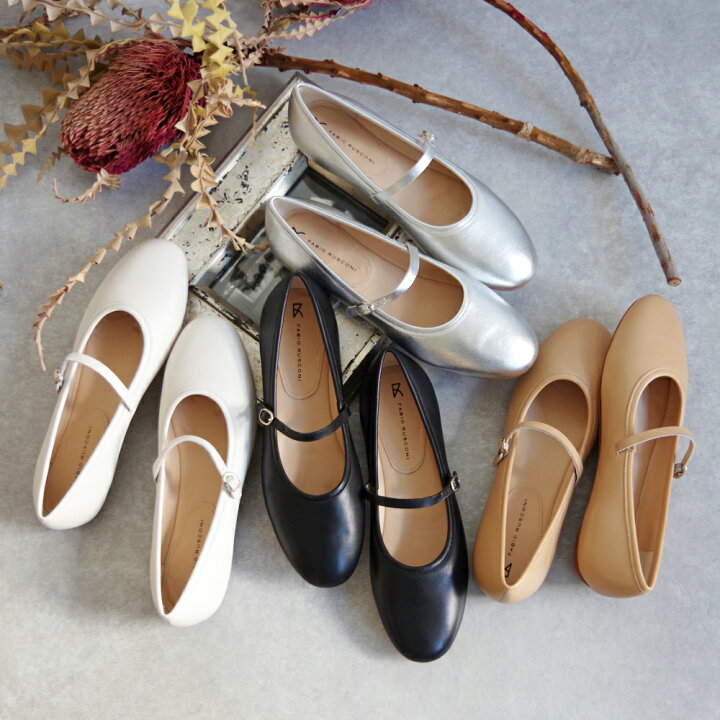 楽天市場】FABIO RUSCONI ファビオルスコーニ メリージェーンパンプス  