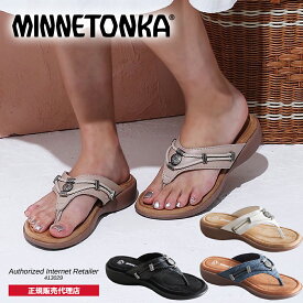 【特典付き】【再入荷】ミネトンカ MINNETONKA 正規販売代理店 正規品 【SILVERTHORNE 360】シルバーソーン360 サンダル【504001 504100 504270 504473】ミネトンカサンダル トング ビーチサンダル レディース ローヒール フラット