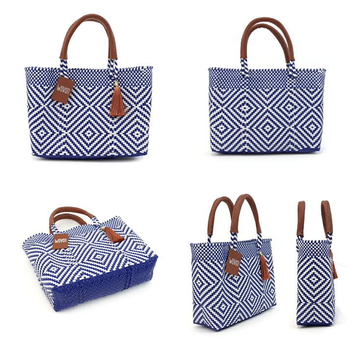 楽天市場】WOVEN ウーヴン メキシコ製 バスケットバッグ メルカド  