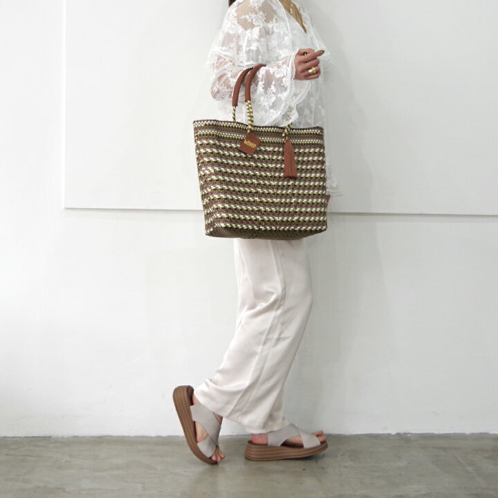 楽天市場】WOVEN ウーヴン Middle Tote ミドルトート メルカドバッグ 