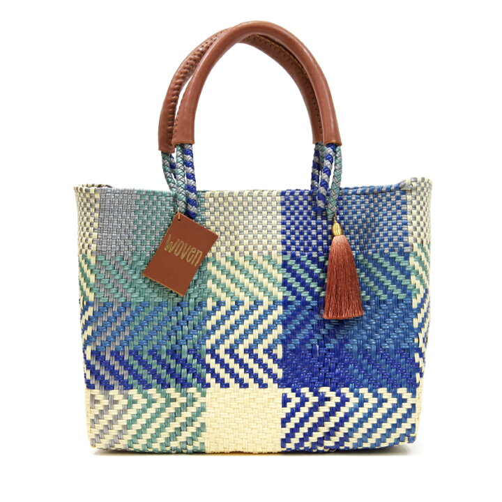 楽天市場】WOVEN ウーヴン バスケットバッグ メルカドバッグ SMALL S 