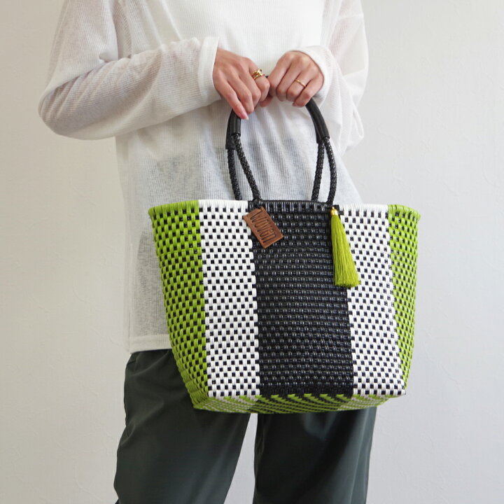 楽天市場】【2024春夏新作】【WOVEN ウーヴン】 メルカドバッグ  