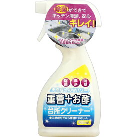 友和　重曹＋お酢台所クリーナー 400ml