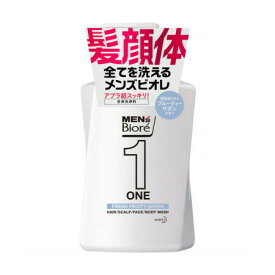 花王 メンズビオレ ONE オールインワン全身洗浄料 清潔感のあるフルーティーサボンの香り 本体(4901301350121)