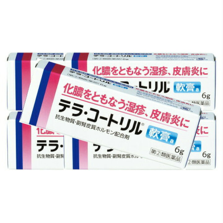 人気急上昇 メール便送料無料 4個セット 第 2 類医薬品 ジョンソン テラ コートリル軟膏a 6g 4個 Terahaku Jp