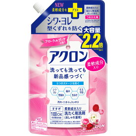 ライオン アクロン フローラルブーケの香り つめかえ用 850ml (4903301344582)【メール便発送】