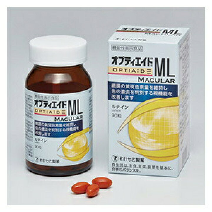 楽天市場】わかもと製薬 オプティエイドML MACULAR 90粒 : 花x花 