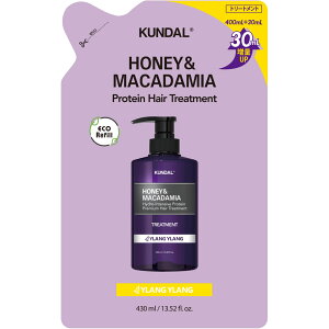 KUNDAL(�N���_��) �n�j�[���}�J�_�~�A �w�A�g���[�g�����g �C�����C���� �߂��� 430ml(8809953776978)�y���[���֔����z
