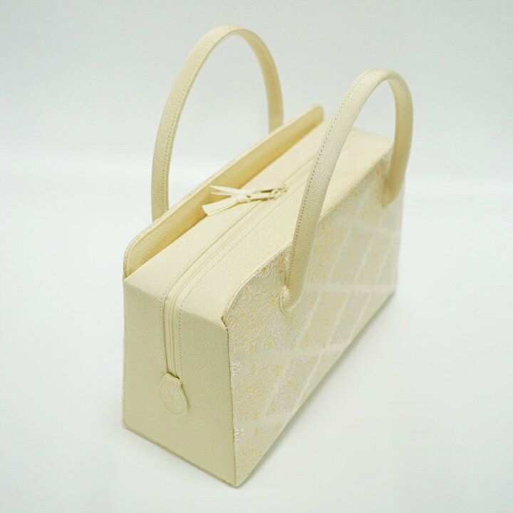 楽天市場】和装バッグ 利休バック、金襴織物、花菱文様 : 手づくり  