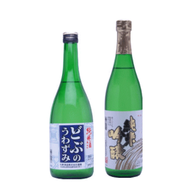 飲み比べセット 純米吟醸酒 ＆ どぶの上澄み 720ml×2本 ギフト 御祝 お祝 誕生日 お礼 内祝 プレゼント 還暦祝 退職祝 お酒 清酒 リピート お酒セット 花酔 酒造 広島 国産 自然発酵 醪 酵母 中硬水 おうち飲み おうち時間 リモート飲み会 忘年会 お土産 辛口 山田錦 八反錦