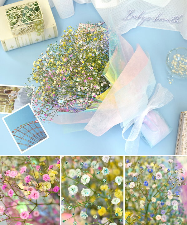 ゆか様ご検討用＊かすみ草のブーケお花イメージ